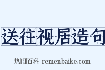 送往视居造句是什么意思的图片